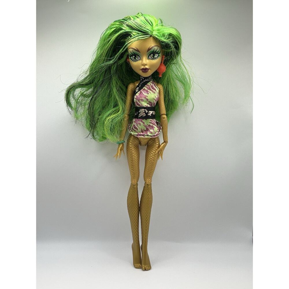 Monster High Scaremester Jinafire Long Doll EUC No Tail